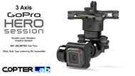 3 Axis GoPro Hero 5 Session Micro Camera Stabilizer