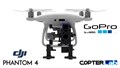 1 Axis GoPro Hero 10 Pitch Axis Camera Stabilizer for DJI Phantom 4 Pro v2