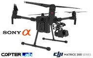 2 Axis Sony Alpha 6000 A6000 Micro Skyport Gimbal for DJI Matrice 200 M200