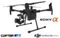 2 Axis Sony Alpha 5100 A5100 Micro Skyport Gimbal for DJI Matrice 200 M200