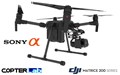 2 Axis Sony Alpha 6300 A6300 Micro Skyport Gimbal for DJI Matrice 200 M200
