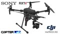 3 Axis Sony RX 1 R RX1R Micro Skyport Gimbal for DJI Matrice 210 M210
