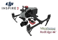 2 Axis Micasense RedEdge RE3 Micro NDVI Gimbal for DJI Inspire 2