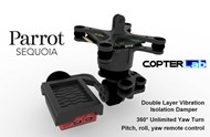 3 Axis Parrot Sequoia+ Micro NDVI Camera Stabilizer