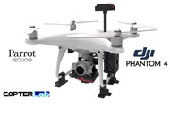 2 Axis Parrot Sequoia+ Micro NDVI Camera Stabilizer for DJI Phantom 4 Pro Professional