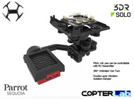 3 Axis Parrot Sequoia+ Stabilized NDVI Camera Stabilizer for 3DR Solo