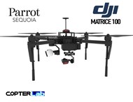 2 Axis Parrot Sequoia+ Micro NDVI Camera Stabilizer for DJI Matrice 100 M100