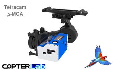 2 Axis Tetracam Micro MCA NDVI Camera Stabilizer