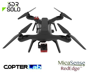 2 Axis Micasense RedEdge MX Micro NDVI Camera Stabilizer for 3DR Solo