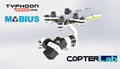 2 Axis Mobius Brushless Camera Stabilizer for Yuneec Q500 Typhoon