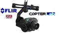 2 Axis Flir Tau 2 Micro Brushless Camera Stabilizer