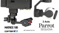 3 Axis Parrot Sequoia+ Micro NDVI Brushless Camera Stabilizer for DJI Matrice 100 M100