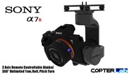 3 Axis Sony Alpha 7R A7R Brushless Camera Stabilizer