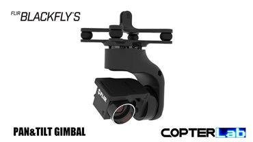 2 Axis Flir Blackfly Pan Tilt Brushless Camera Stabilizer