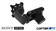 2 Axis Sony RX 100 RX100 Pan & Tilt Camera Stabilizer