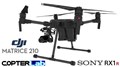 2 Axis Sony RX 1 R2 RX1R2 Micro Skyport Brushless Camera Stabilizer for DJI Matrice 210 M210