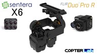 2 Axis Sentera 6X + Flir Duo Pro R Dual NDVI Camera Stabilizer