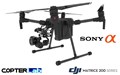 2 Axis Sony Alpha 6500 A6500 Micro Skyport Brushless Camera Stabilizer for DJI Matrice 300 M300