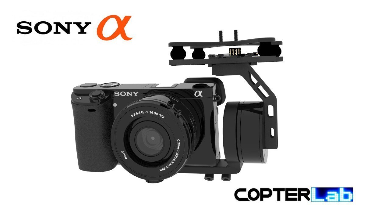 Sony Alpha 6600 Estabilizador de cámara: 1 eje Sony Alpha 6600 A6600  Estabilizador de cámara - Custom Drone Gimbals