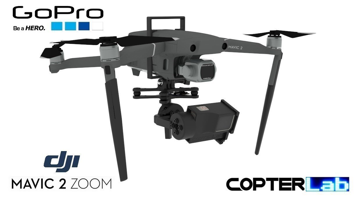 I særdeleshed Afhængig dom Gopro Hero 10 Mavic Air 2 Camera Stabilizer : 2 Axis Gopro Hero 10 Nano  Camera Stabilizer For Dji Mavic Air 2 - Custom Drone Gimbals