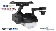 2 Axis Micasense RedEdge MX Red Blue Dual Duo Cameras NDVI + Flir Vue Pro R Brushless Camera Stabilizer