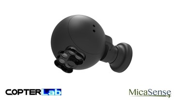 2 Axis Micasense RedEdge-P Pitch Roll Dome Camera Stabilizer